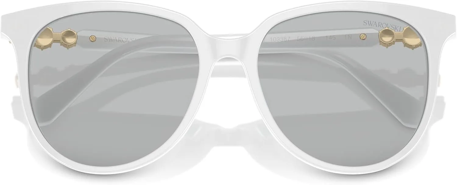 Swarovski Women's Sk6023d Oval Sunglasses