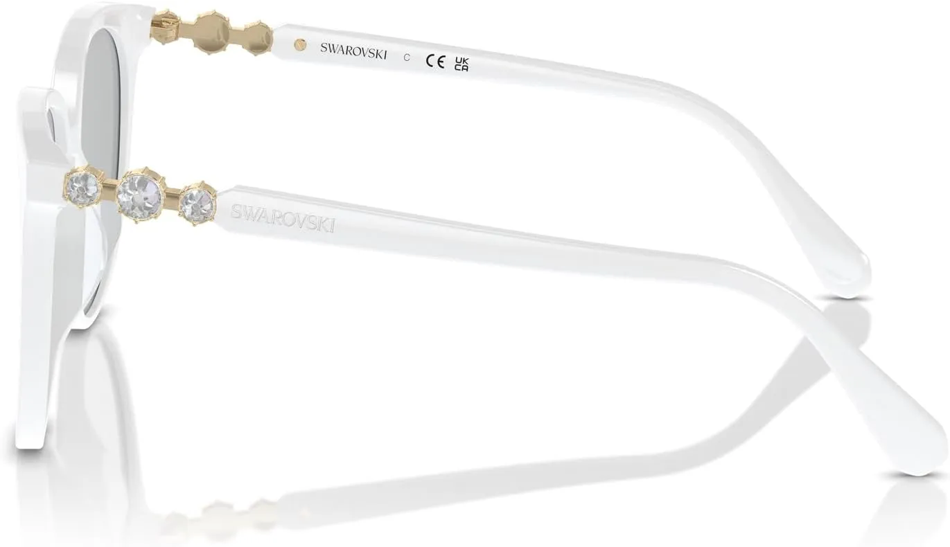 Swarovski Women's Sk6023d Oval Sunglasses