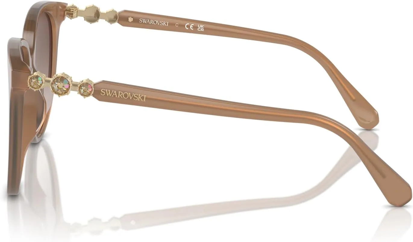 Swarovski Women's Sk6023d Oval Sunglasses