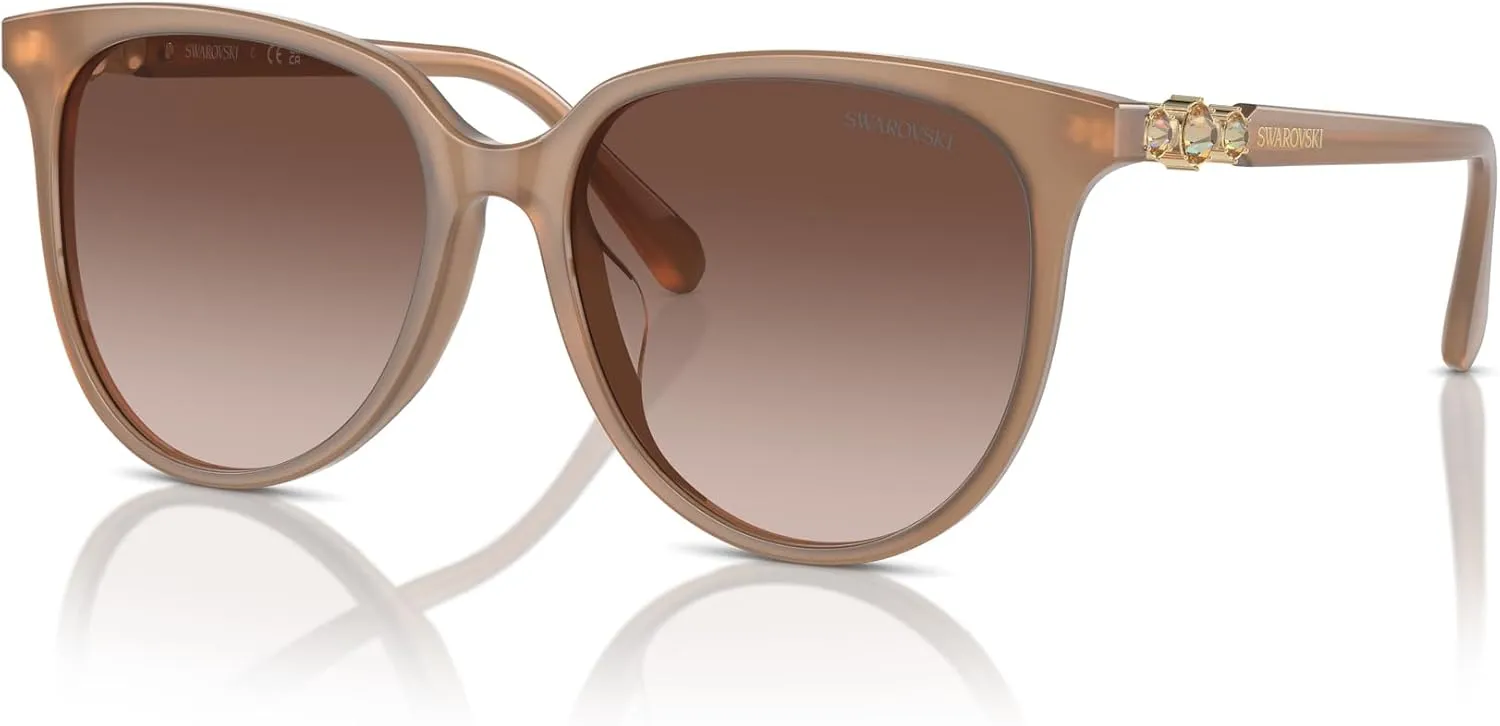 Swarovski Women's Sk6023d Oval Sunglasses