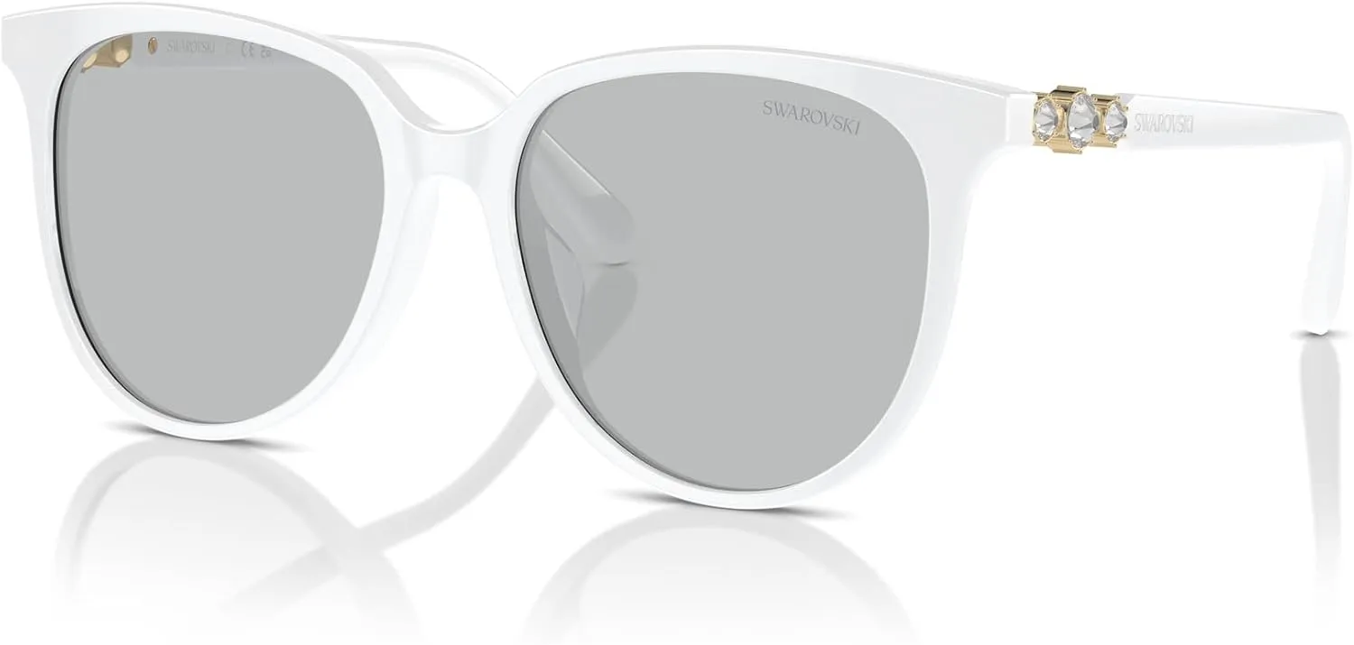 Swarovski Women's Sk6023d Oval Sunglasses