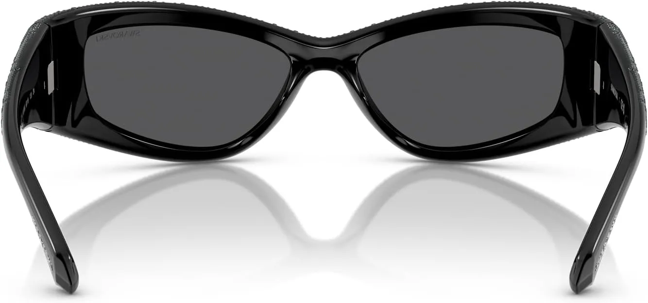 Swarovski Women's Sk6027 Rectangular Sunglasses