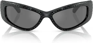 Swarovski Women's Sk6027 Rectangular Sunglasses