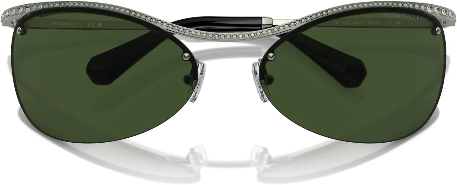 Swarovski Women's Sk7018 Square Sunglasses