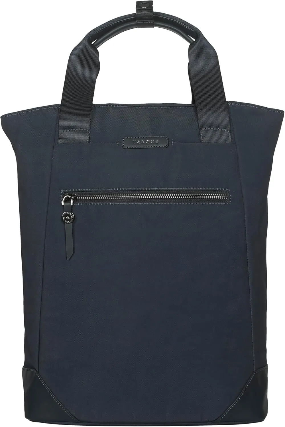 Targus 15-16 Inch Avila Convertible Tote Backpack, 2-in-1 Laptop Bag with Padded Laptop Compartment, Adjustable Straps, Water-Resistant Fabric, Lightweight Travel and Work Tote, Midnight (TBB65102GL)