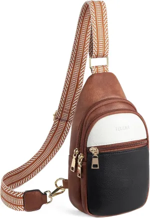 Telena Crossbody Bags for Women Cross Body Sling Bag with Adjustable Shoulder Strap
