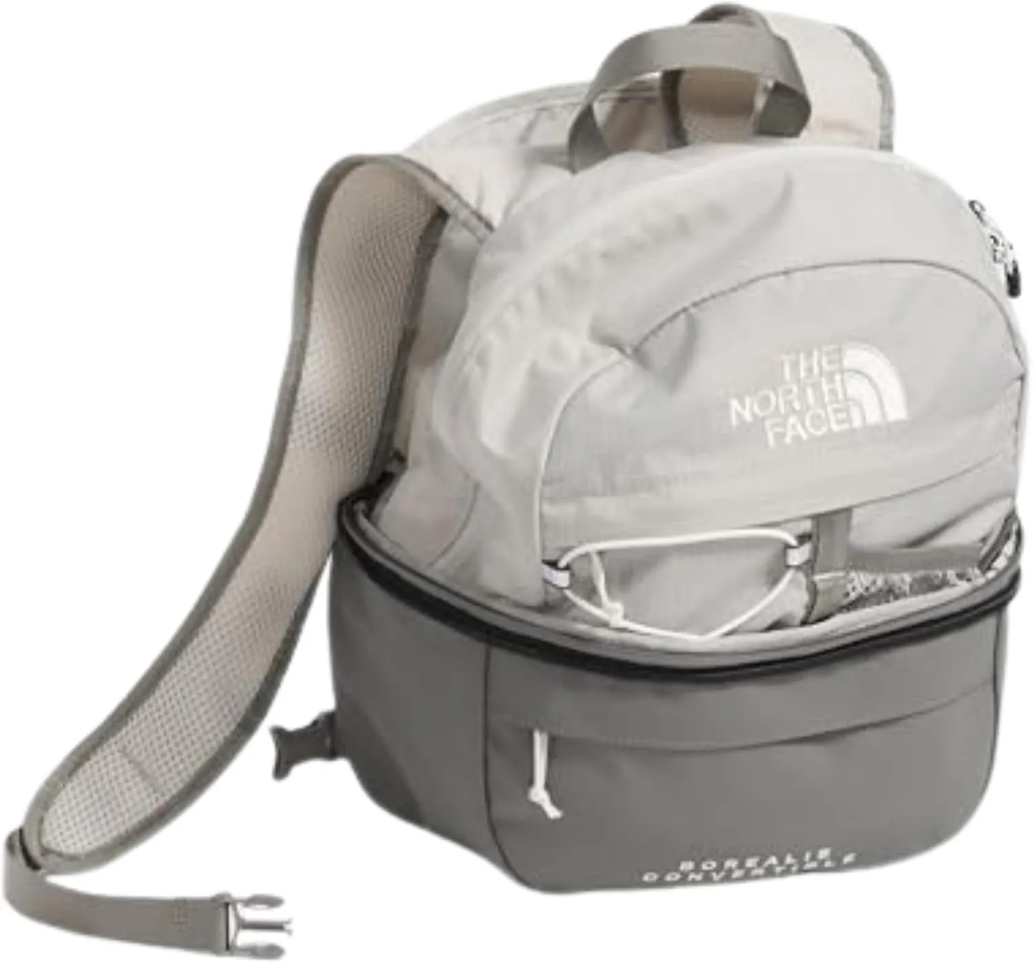 THE NORTH FACE Borealis Convertible Pack, Soapstone/Slate Rock, One Size