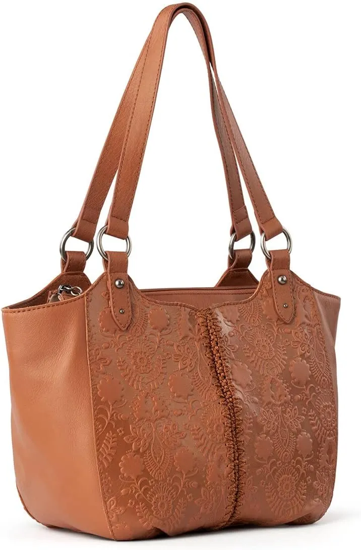 The Sak Bolinas Leather Satchel