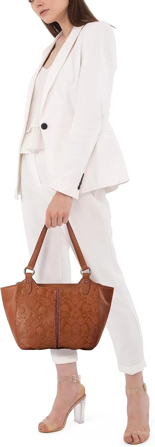 The Sak Bolinas Leather Satchel