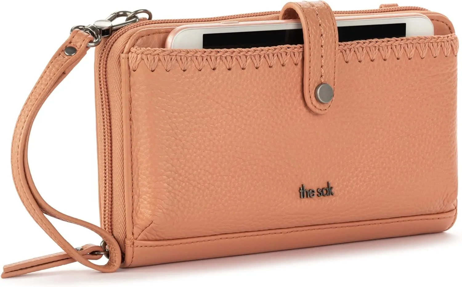 The Sak Iris Smartphone Crossbody Purse - Women's Cellphone Bag & Wallet For Everyday - Convertible Wristlet With Zipper