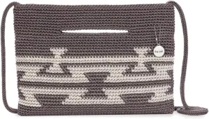The Sak Linden Convertible Crossbody Bag in Crochet, Adjustable Multi Use Strap