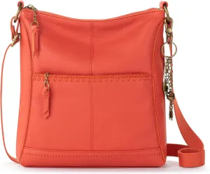 The Sak Lucia Crossbody Bag in Leather, Convertible Purse with Adjustable Strap