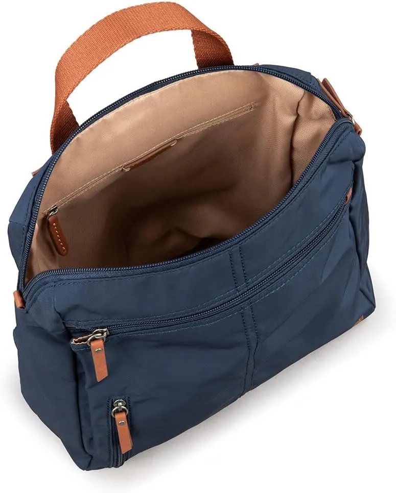 the sak Women's Esperato Recycled Nylon Backpack, Navy II, One Size