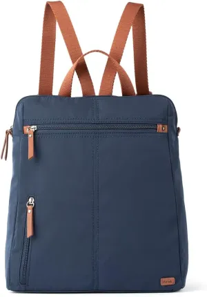 the sak Women's Esperato Recycled Nylon Backpack, Navy II, One Size