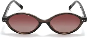 TIJN Olisa Retro Oval Sunglasses for Women Men,Polarized UV Protection Shades,Stylish Frame Sun Glasses,Trendy Sunnies