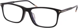 Tom Ford FT5646 TF 5646 BLACK RECTANGULAR GLASSES