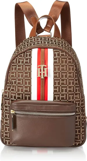 Tommy Hilfiger Womens Jaden Plus BACKPACK, Chestnut/Tannin