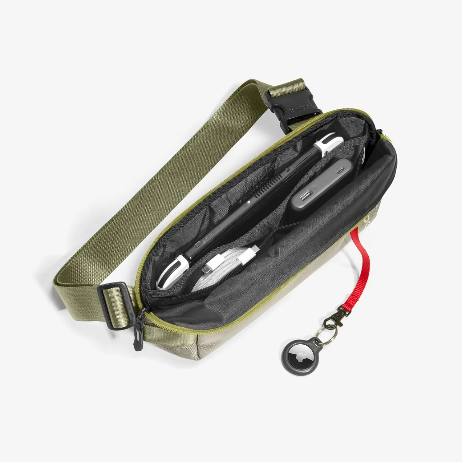 tomtoc Compact EDC Sling Bag, Chest Shoulder Crossbody Sling Daypack for Men Women, Water-resistant Lightweight Everyday Carry Casual Pack for Nintendo Switch 2, Tactical, Travel, Work, Gym, Sport