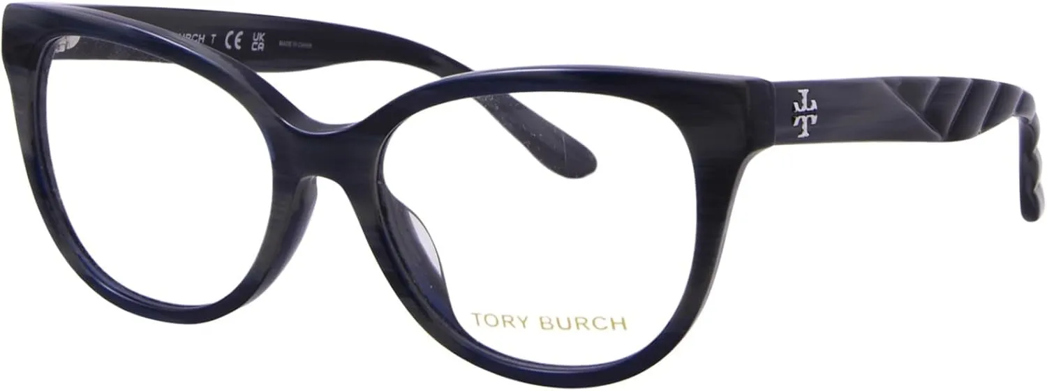 Tory Burch Eyeglasses TY 2128 U 1923 Blue Horn
