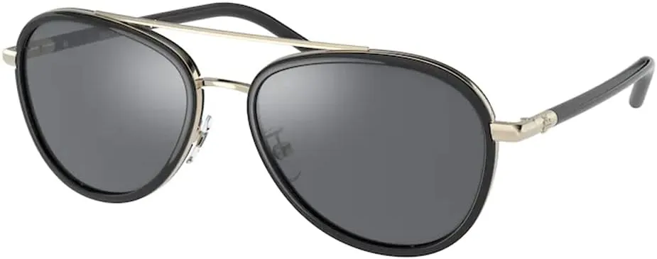 Tory Burch TY6089 Aviator Sunglasses for Women   BUNDLE With Designer iWear Eyewear Kit