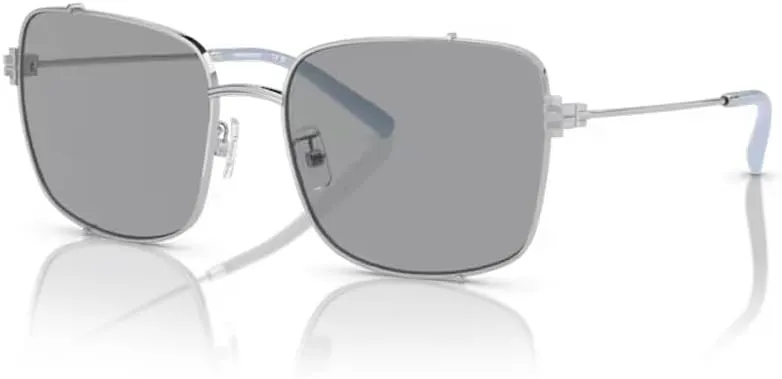 Tory Burch TY6104 Rectangular Sunglasses for Women   BUNDLE With Designer iWear Complimentary Eyewear Kit