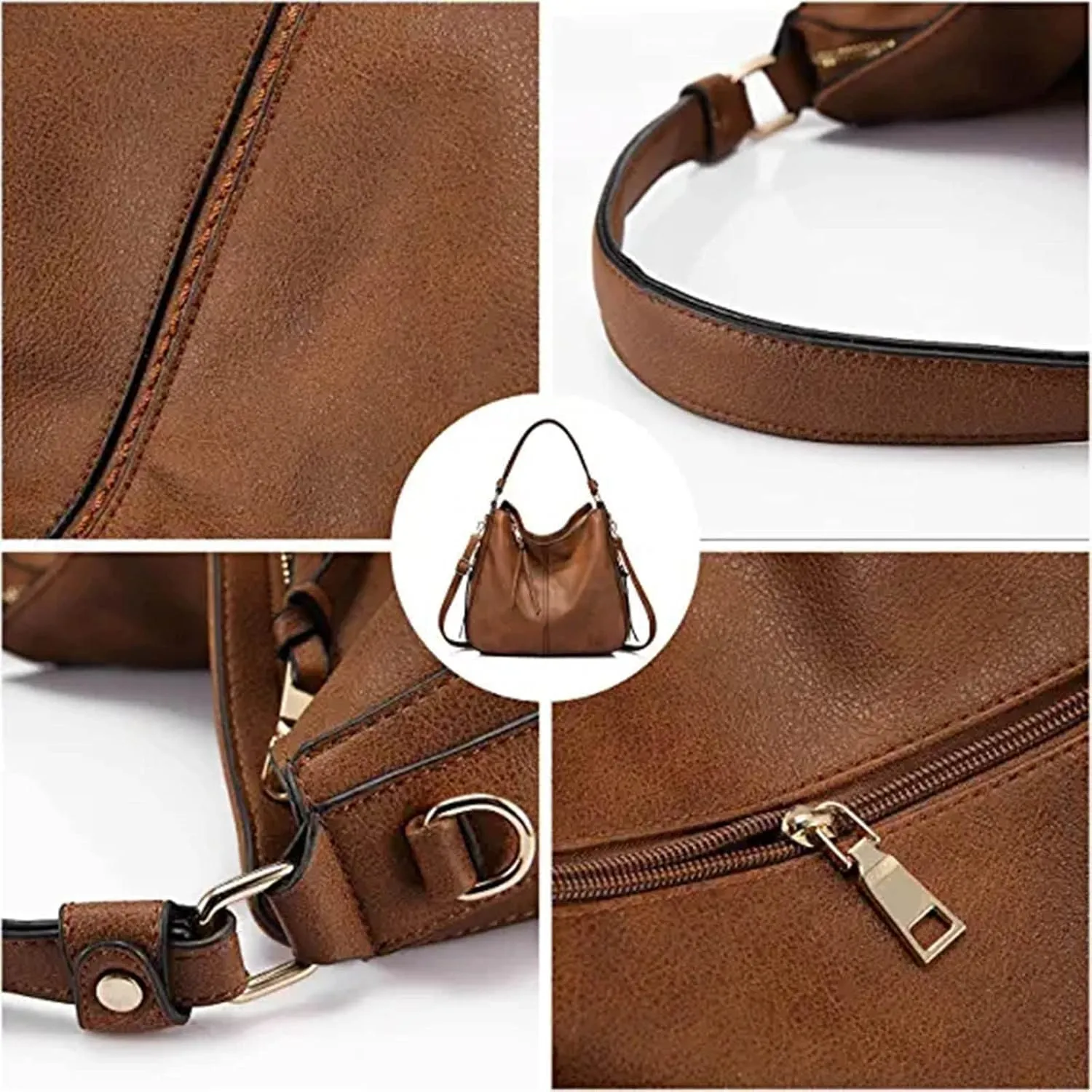 Tote Bag For Women Floral Shoulder Handbag Roomy Multiple Pockets Bag For Ladies Crossbody Purse Fashion Cross Body Bags