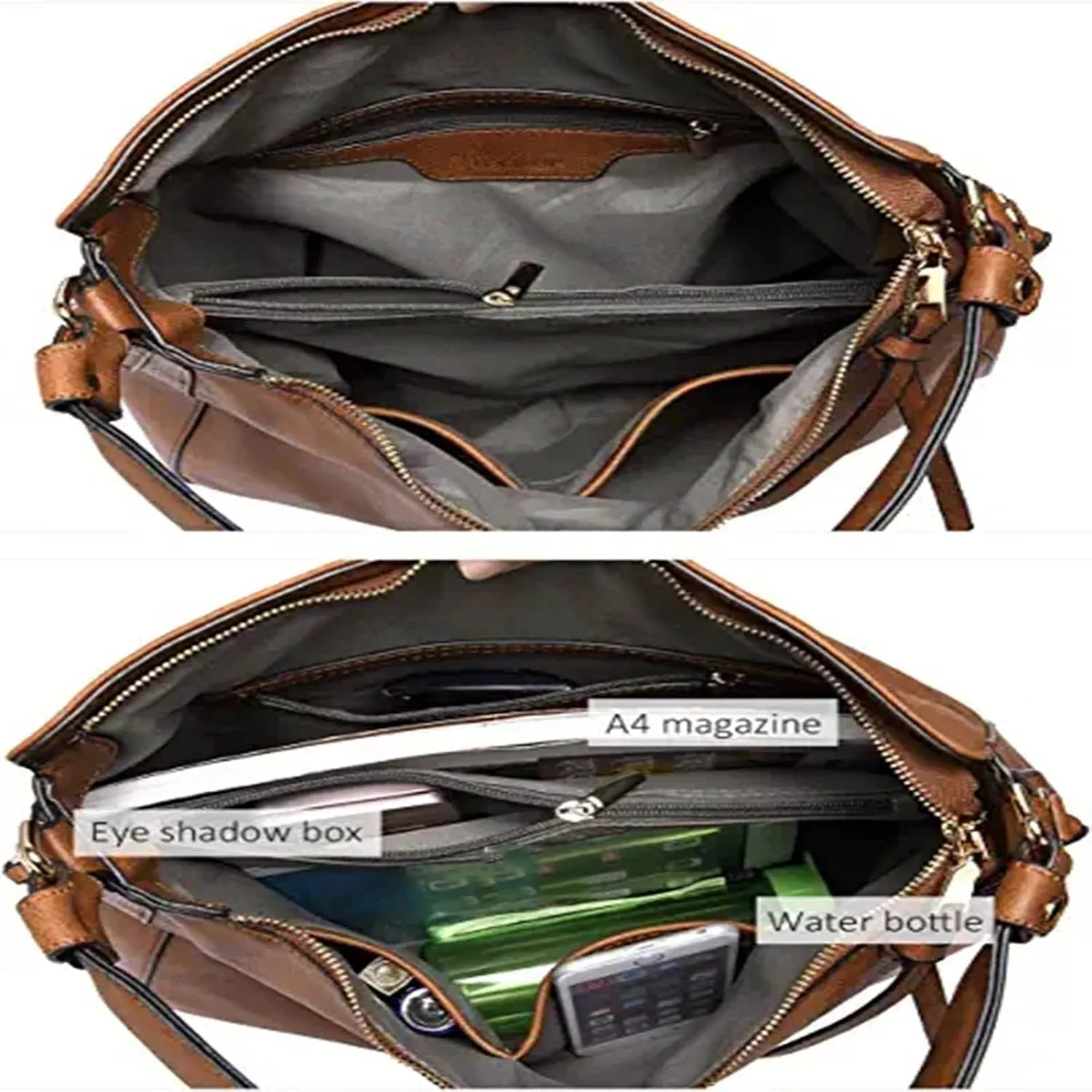 Tote Bag For Women Floral Shoulder Handbag Roomy Multiple Pockets Bag For Ladies Crossbody Purse Fashion Cross Body Bags