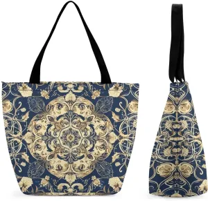 Tote Bag for Women Grocery Bag Tent in The Sun Foldable Shopping Bags Reusable Large Tote Bag