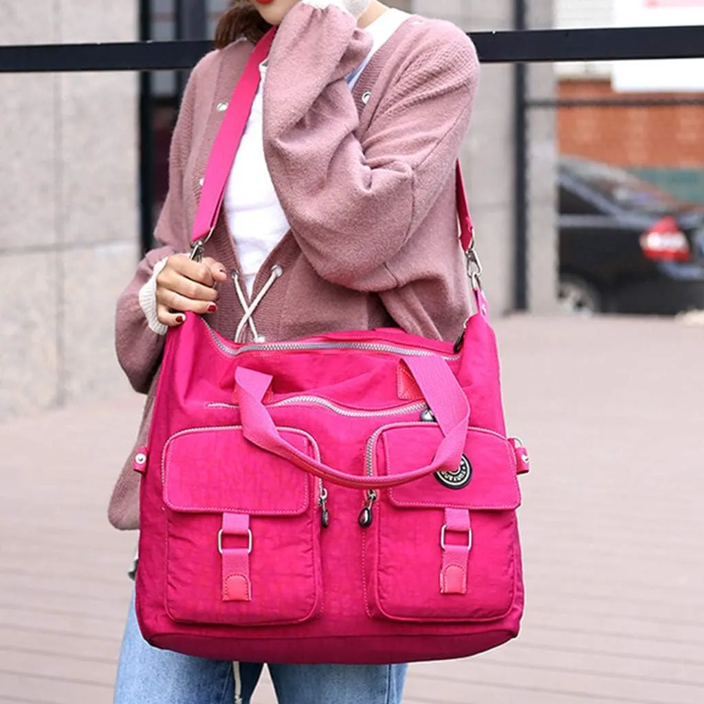 Tote Bag For Women Large Capacity Shoulder Handbags Travel Hobo Bags Messenger Bag For Mama Shopping Travel Y