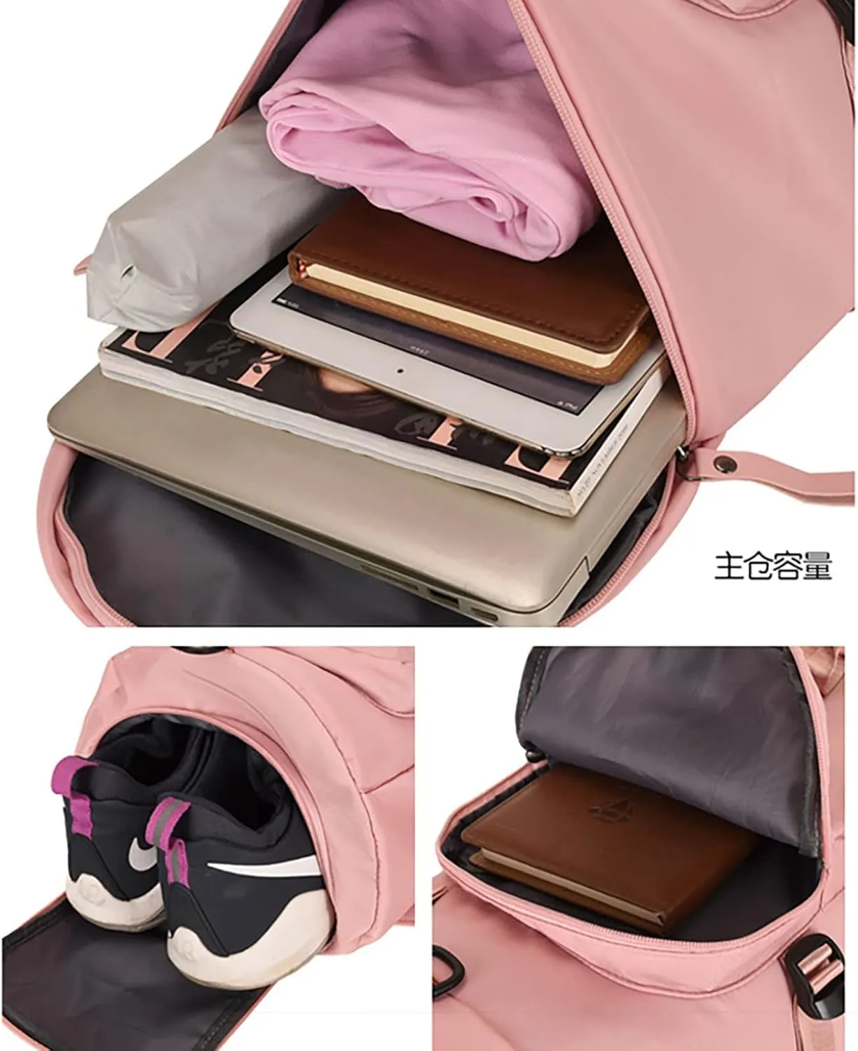 Tote Bag For Women Light Foldable Unisex Sport Backpack Handbags Daypack Weekend Travel Eco Fitness Duffle Bag Overnight Bags