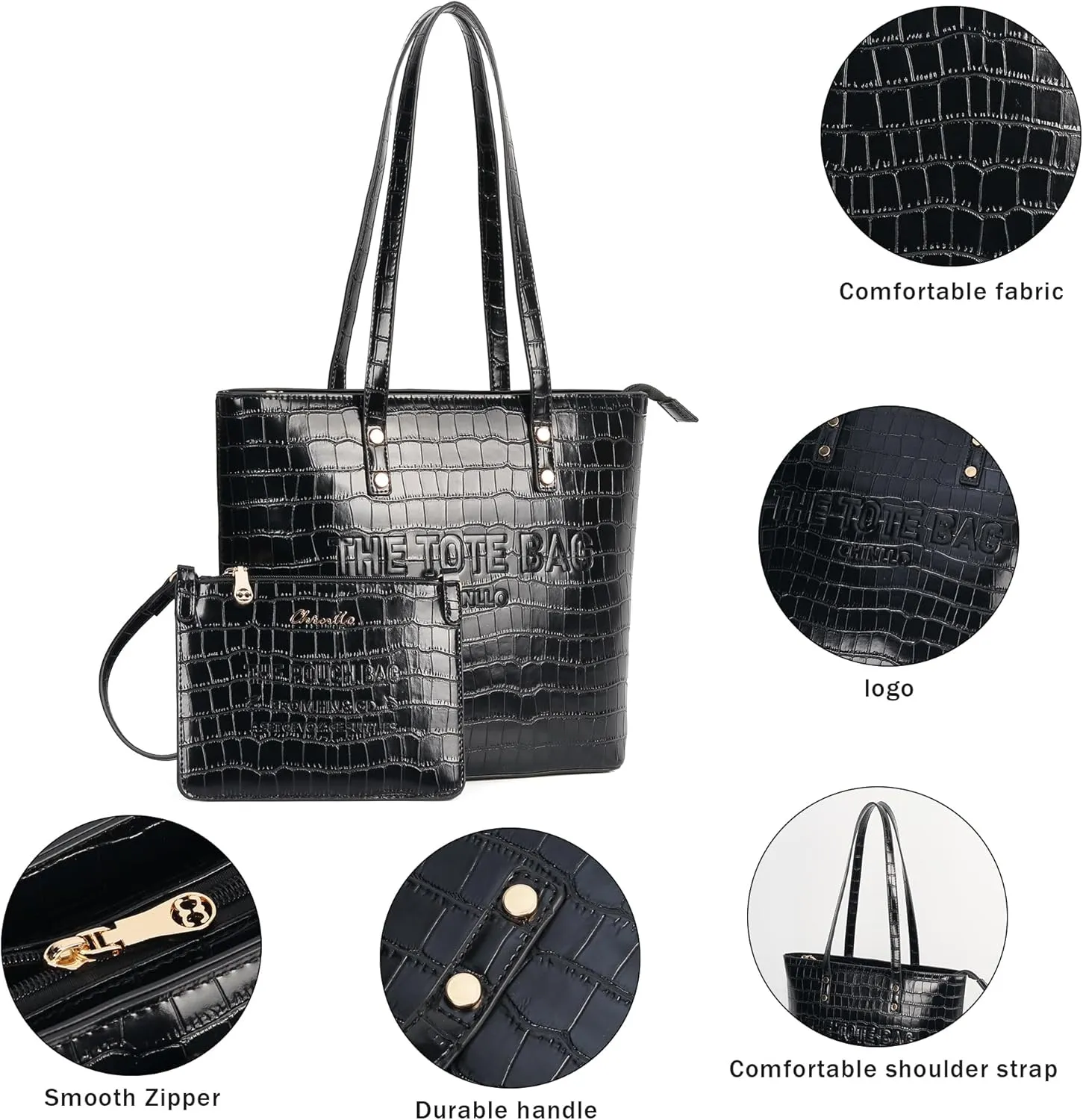 Tote Bag for Women, Medium Top Handle Handbags Purse