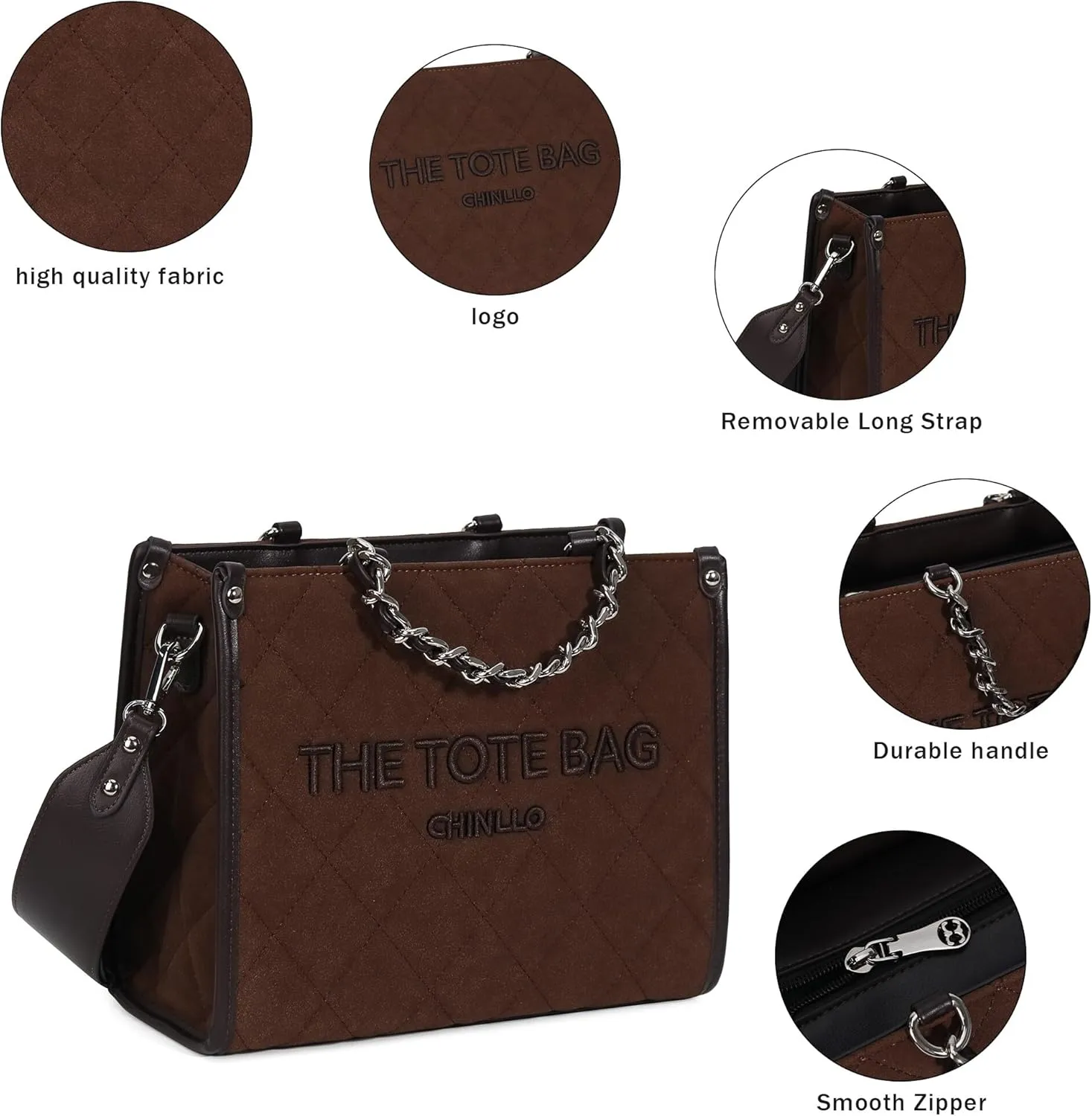 Tote Bag for Women, Top Handle Stachel Purse and Handbags with Shoulder Strap