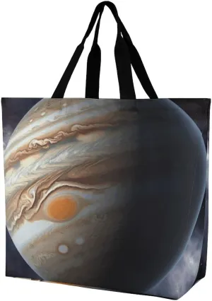 Tote Bag Grocery Bag for Women Shopping Bag Jupiter Landscape Handbags Beach Bag Shoulder Bag for Shopping