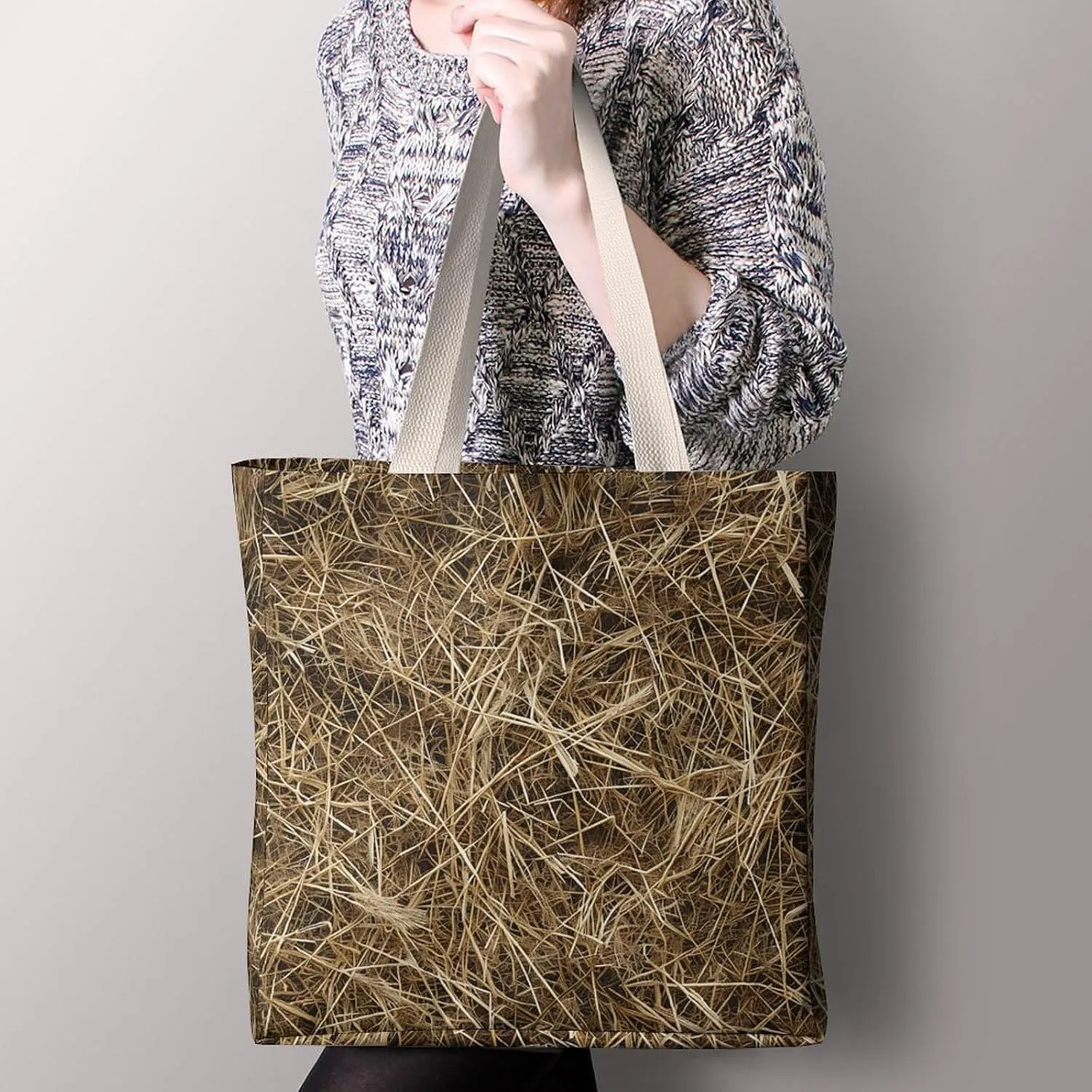 Tote Bag Laptop Handbag A Few Animal Grocery Bag Canvas Shoulder Bag Crossbody Bag for Travel