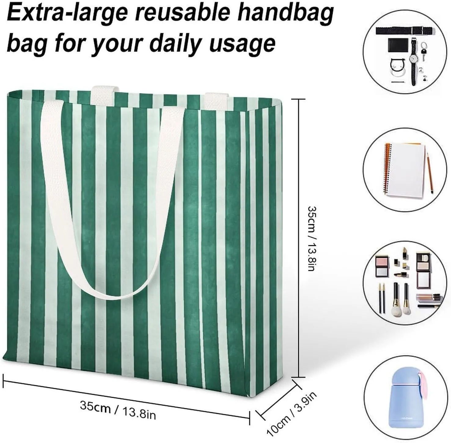 Tote Bag Laptop Handbag A Few Animal Grocery Bag Canvas Shoulder Bag Crossbody Bag for Travel