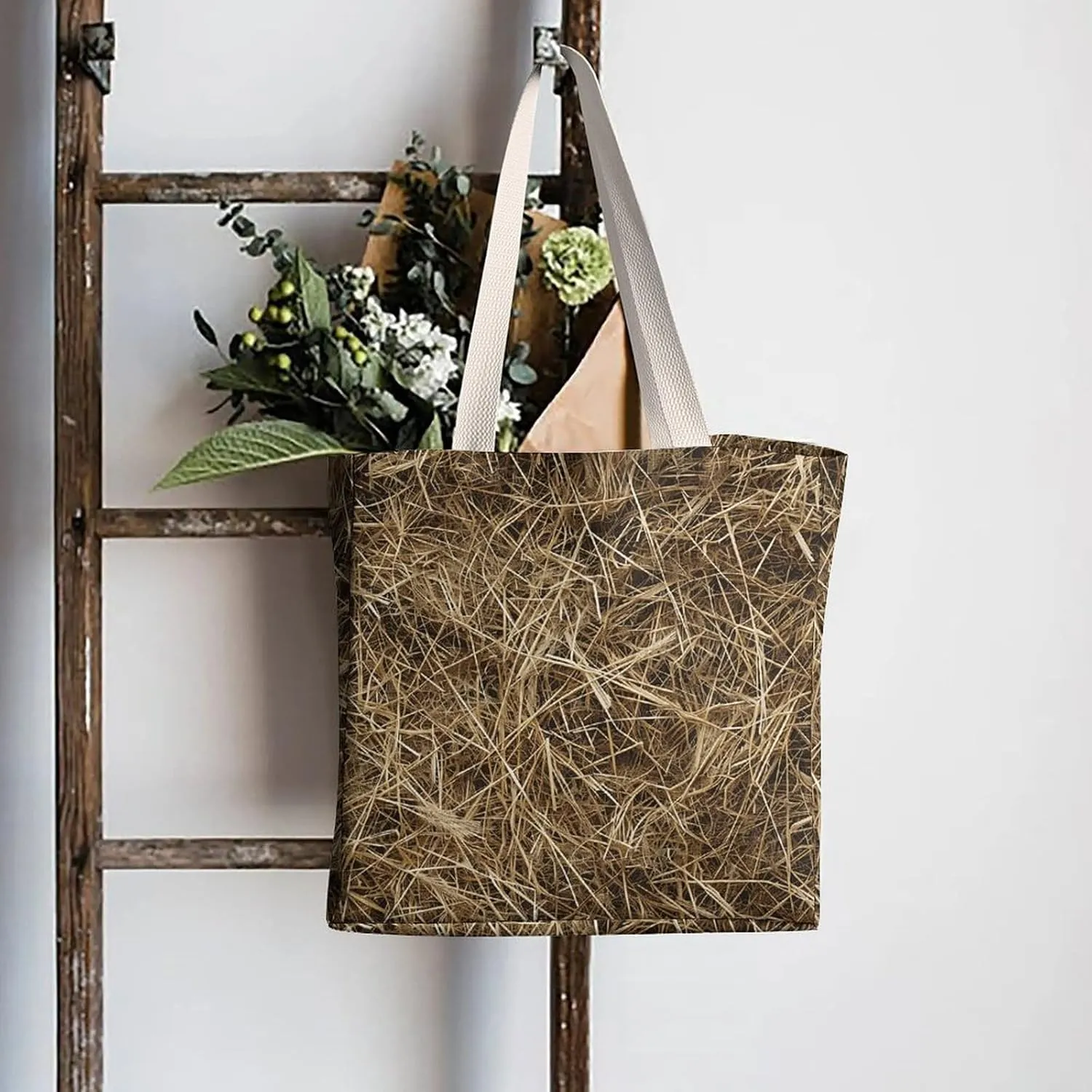 Tote Bag Laptop Handbag A Few Animal Grocery Bag Canvas Shoulder Bag Crossbody Bag for Travel