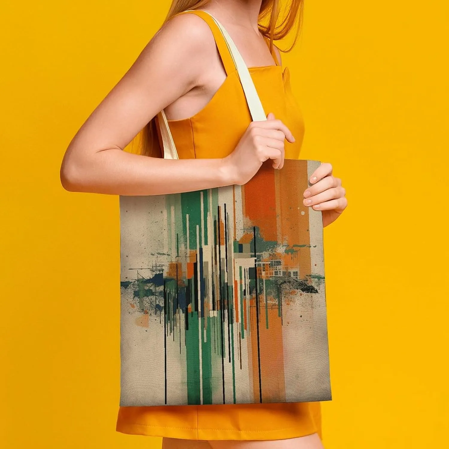 Tote Bag Laptop Handbag A Photo of A Dog Grocery Bag Canvas Shoulder Bag Crossbody Bag for Travel