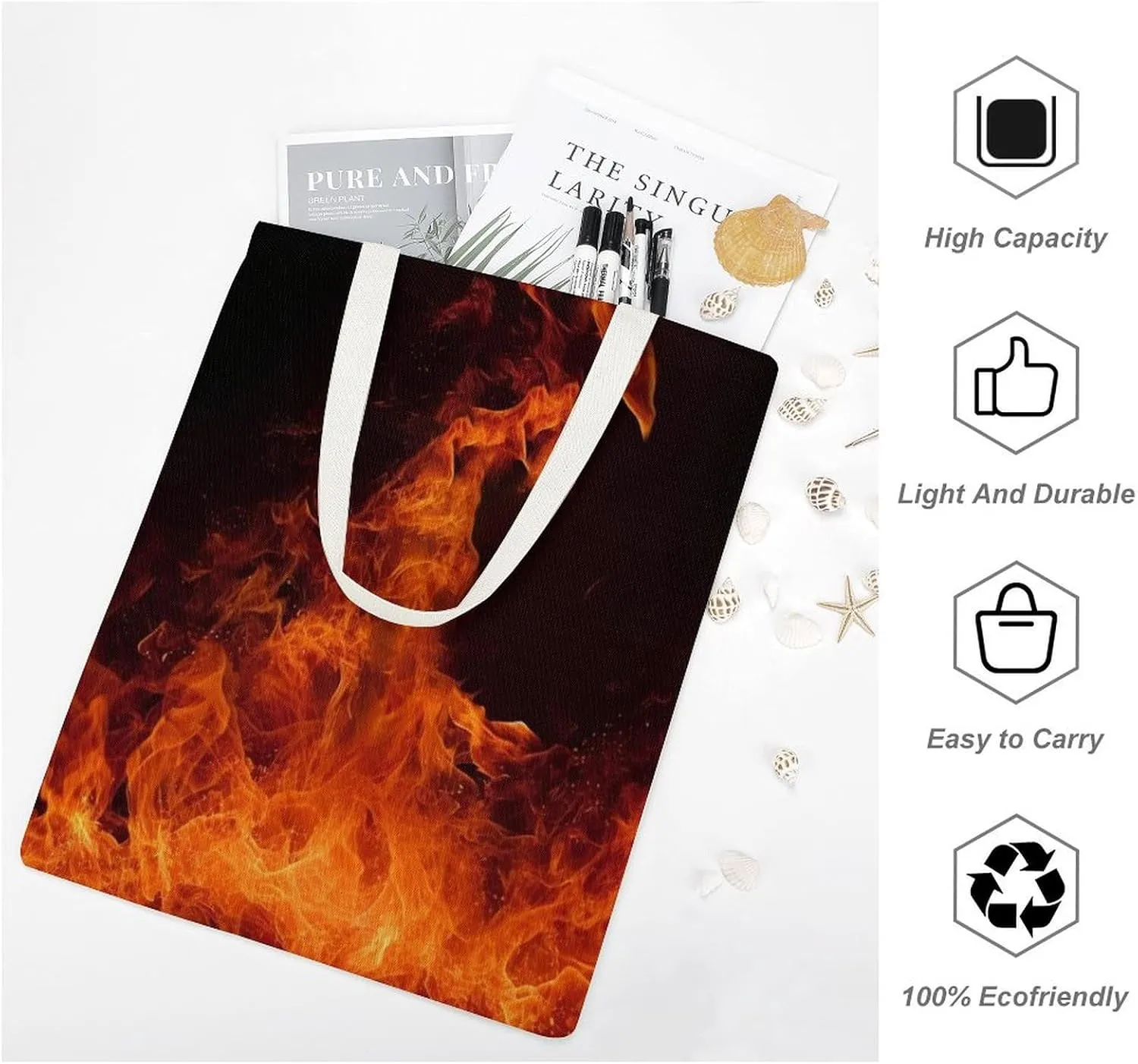 Tote Bag Laptop Handbag Elk In The Meadow Grocery Bag Canvas Shoulder Bag Crossbody Bag for Travel