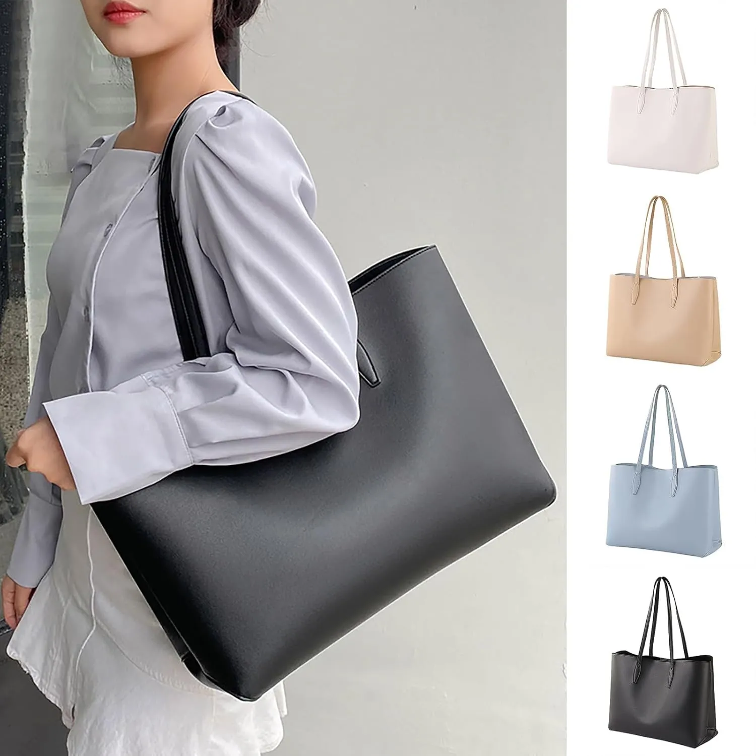 Totes For Storage Foreign Trade Women'S Bags Large Capacity Ladies Shoulder Bag Female For Shopping Travel Essential
