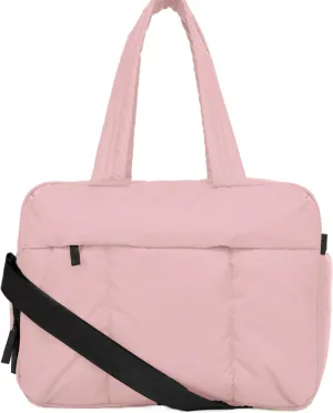 Travel Duffel Bag Quilted Nylon Weekender Bag Puffer Tote Bag