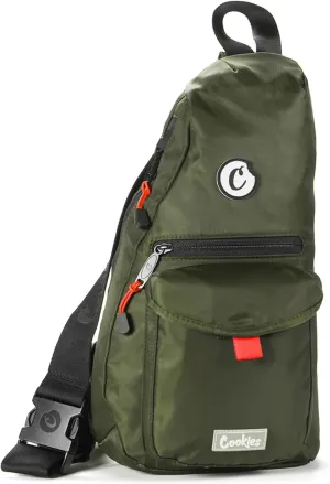 Traveler Smell Proof Sling Bag - Olive