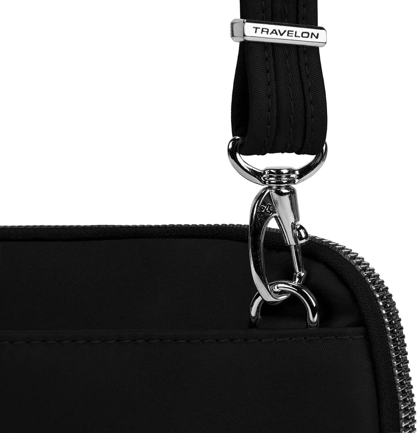 Travelon Women's Anti-theft Tailored Convertible Crossbody Clutch