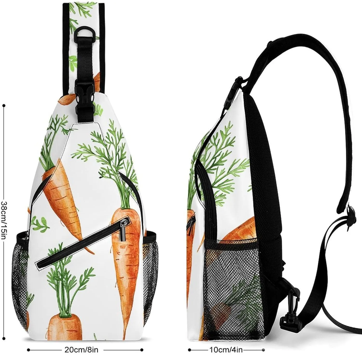 Truck Creative Pattern Sling Bag Crossbody Bags Cross Body Bag Fanny Packs Chest Bags Sling Purses for Travel