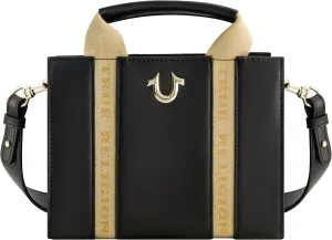 True Religion Tote Bag, Women's Mini Handbag with Adjustable Shoulder Strap