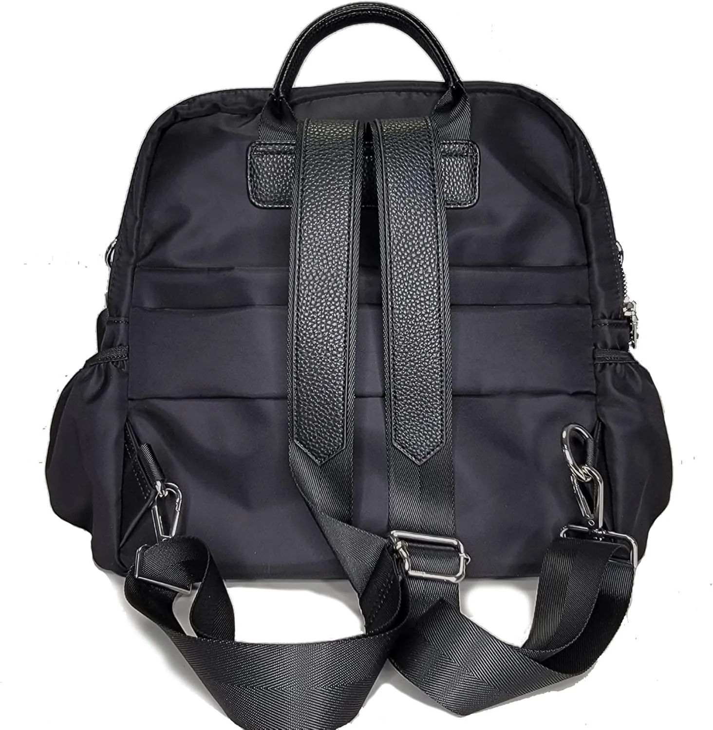V-Style Convertible Backpack Purse (Double Black) Standart
