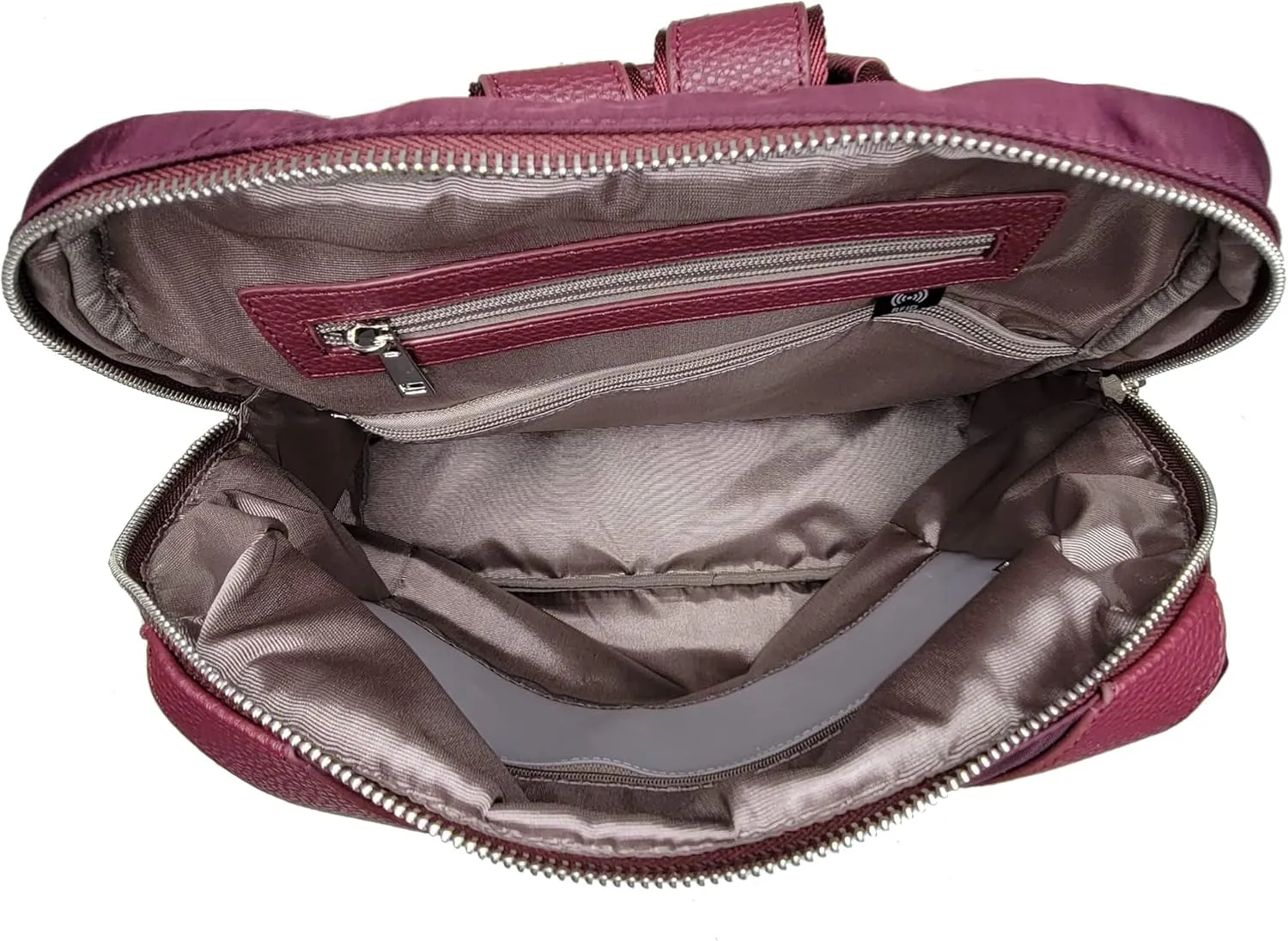 V-Style Convertible Backpack Purse (Purple Haze) (Purple) Standart