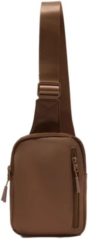 VAKAER Small Crossbody Bag Purse Women‘s Sling Bag Daypack Backpack with Convertible Adjustable Strap for Travel Hiking (Caramel)