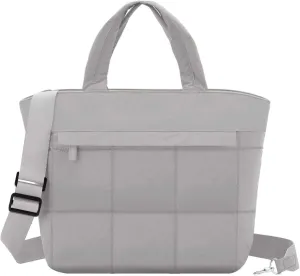 VASCHY Small Puffer Tote Bag for Women, Lightweight Mini Quilted Crossbody Cute Satchel Puffy Tote Handbag Purse for Gym