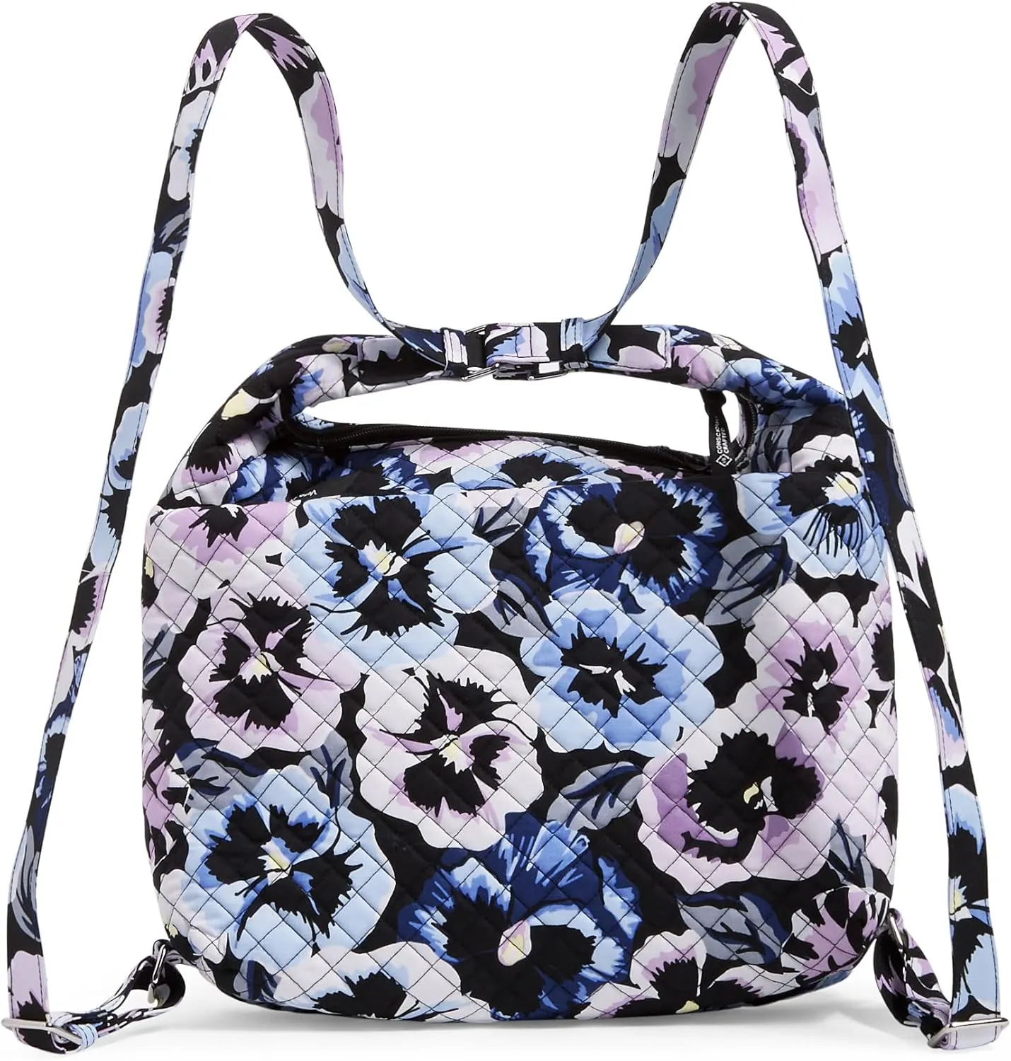 Vera Bradley Women's Cotton Convertible Backpack Shoulder Bag