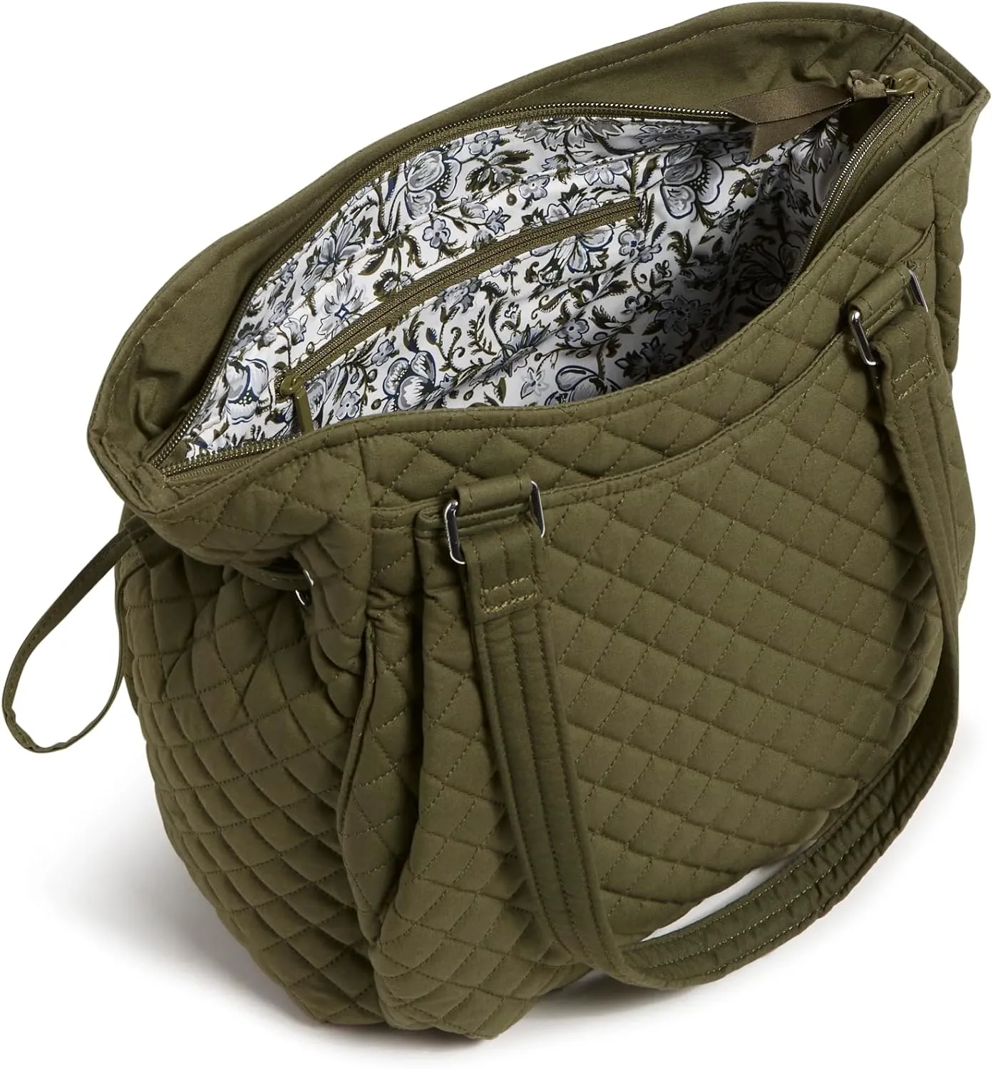 Vera Bradley Women's Cotton Glenna Satchel Purse